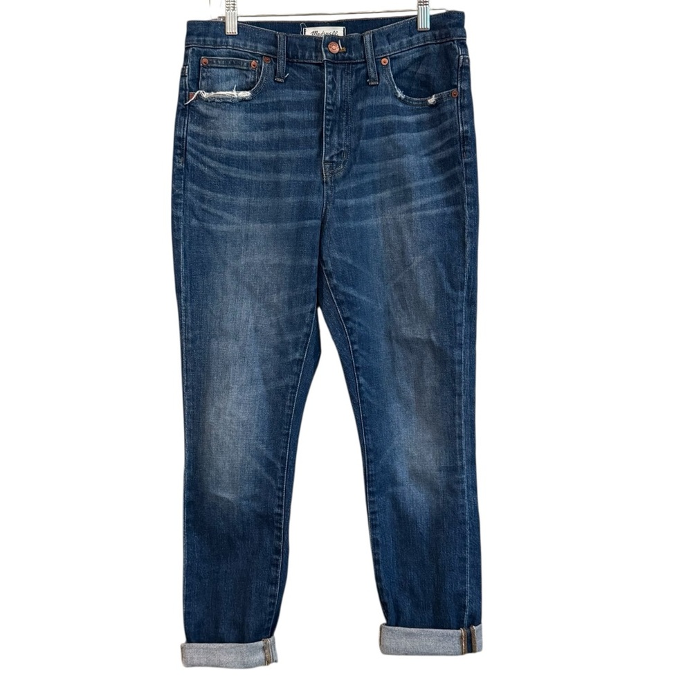 Madewell High Rise Slim Boyjean Jeans size 28